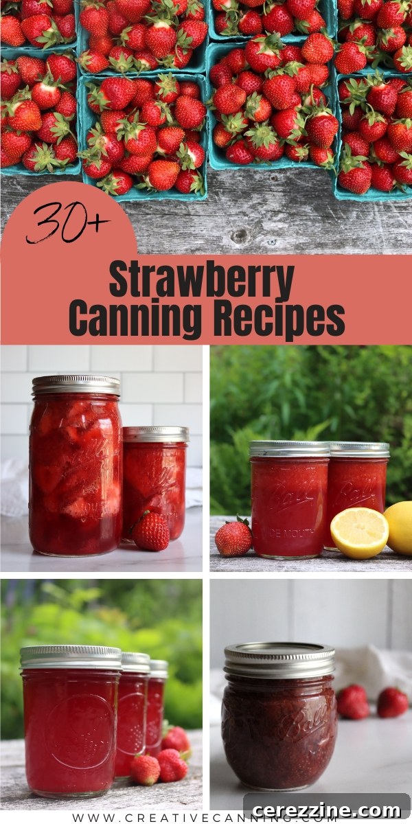 Preserve Summer's Sweetness: 30+ Strawberry Canning Ideas 11 Strawberry Canning Recipes