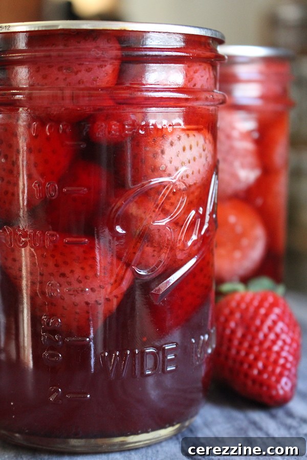 Preserve Summer's Sweetness: 30+ Strawberry Canning Ideas 4 Plain Canned Strawberries