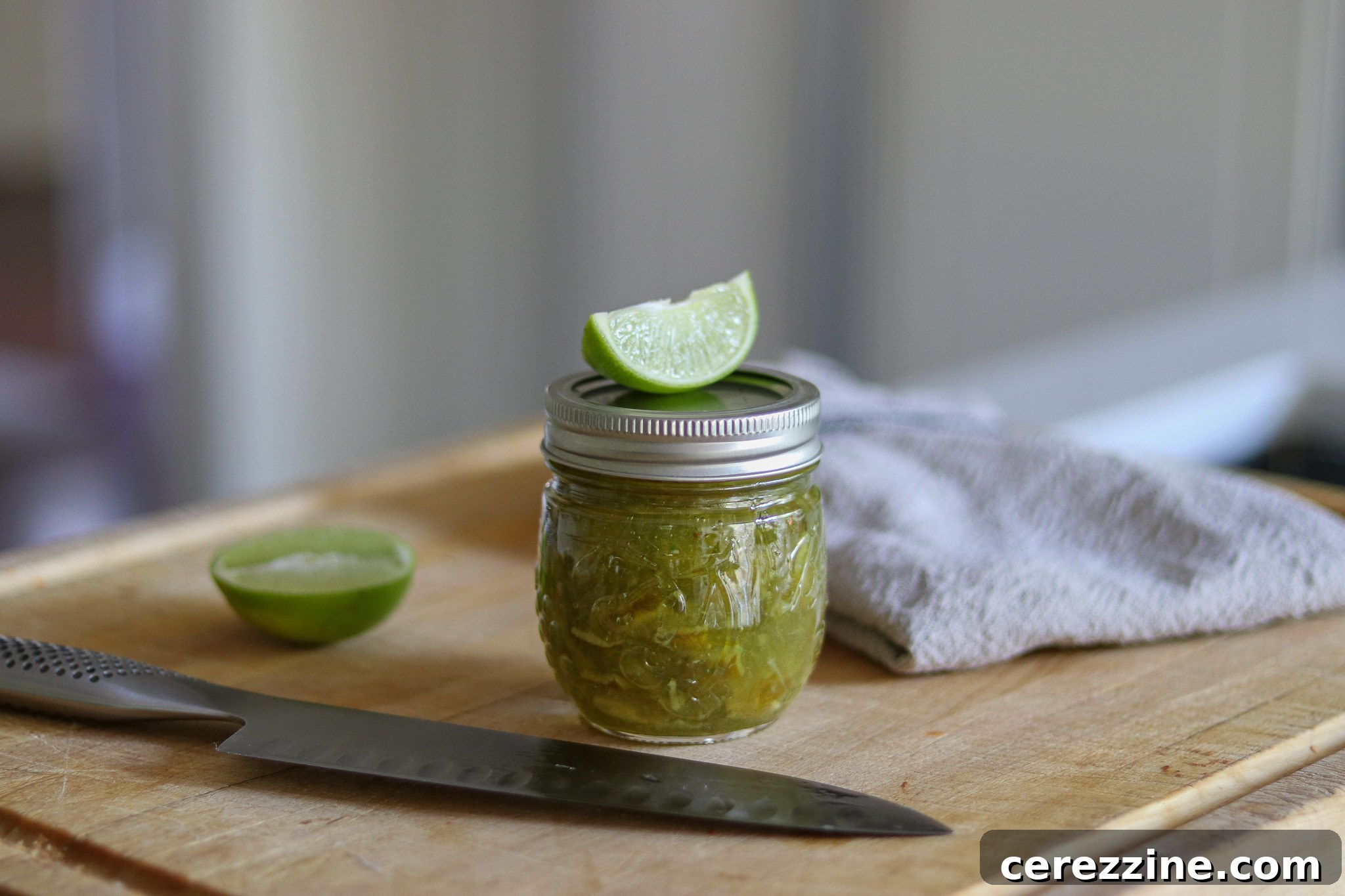 Homemade Lime Marmalade