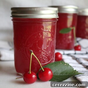 Homemade Cherry Jelly