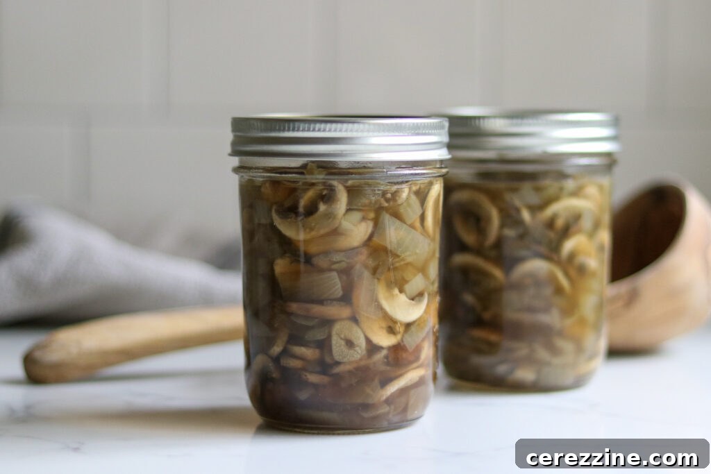 Pantry-Ready Mushroom Soup Base 2 Home Canned Cream of Mushroom Soup Base