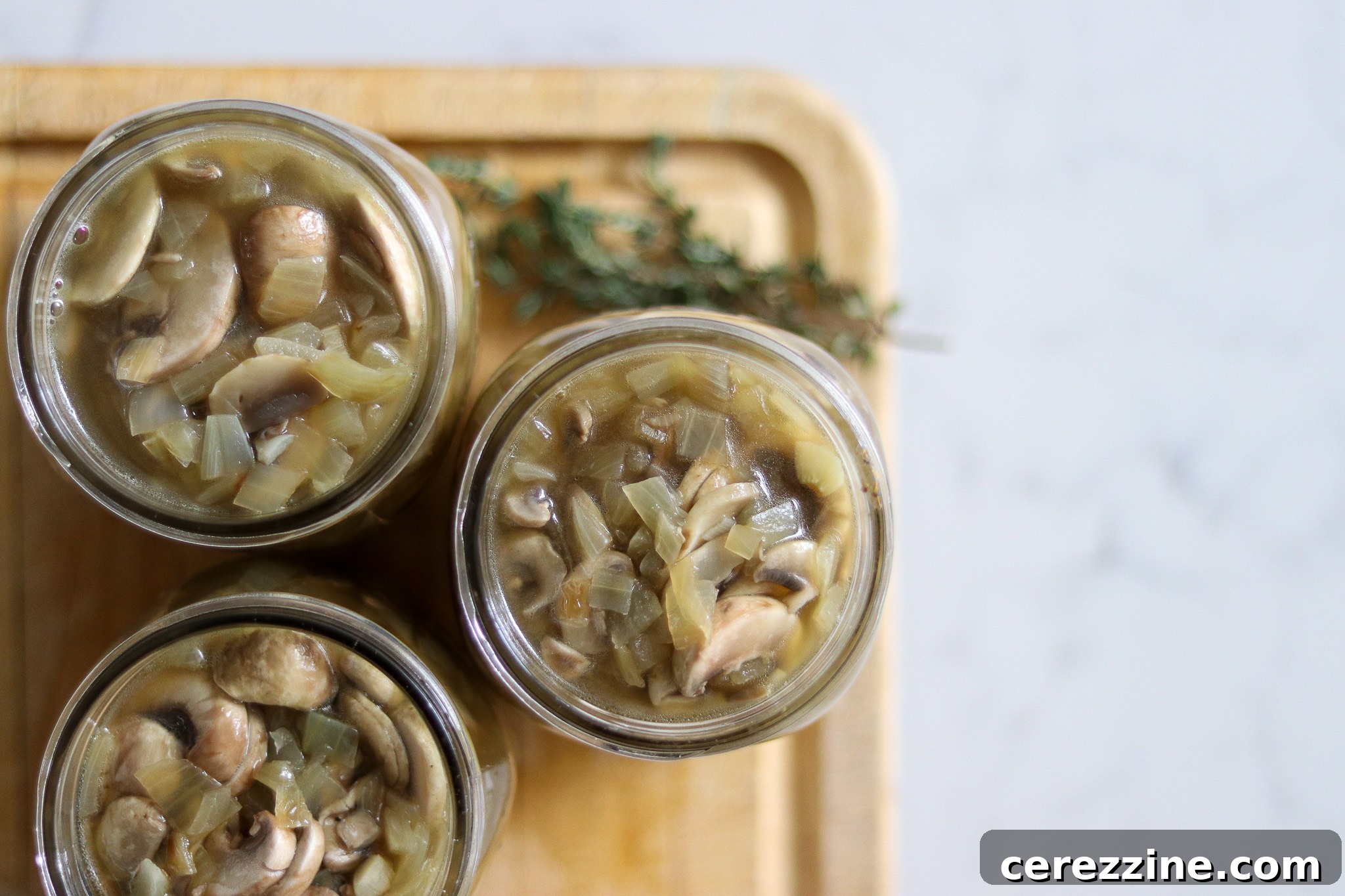 Pantry-Ready Mushroom Soup Base 11 Cream of Mushroom Soup in Jars