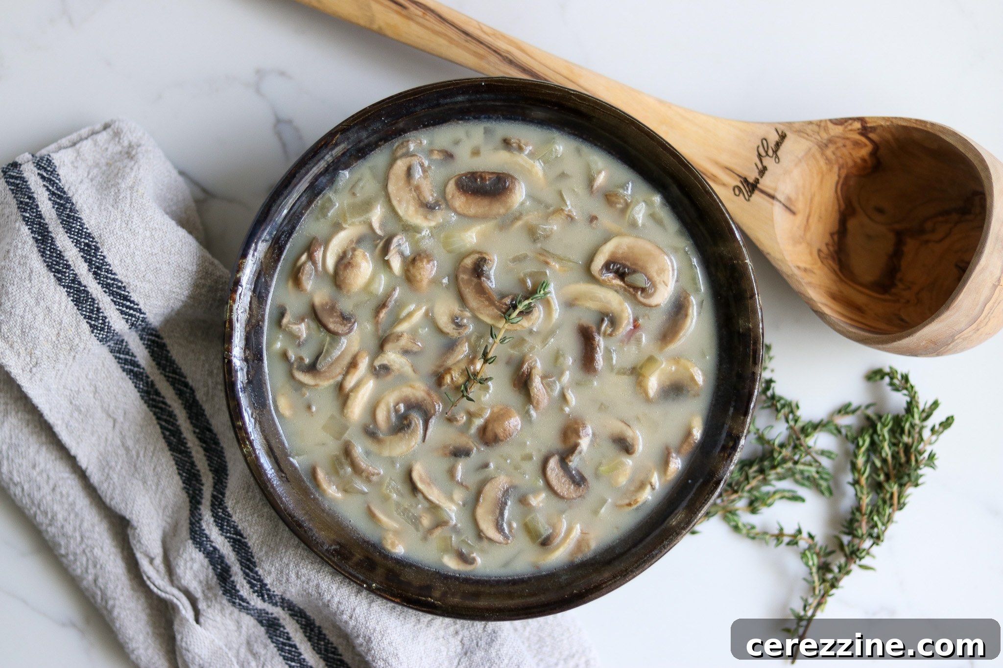 Pantry-Ready Mushroom Soup Base 4 Prepared cream of Mushroom Soup