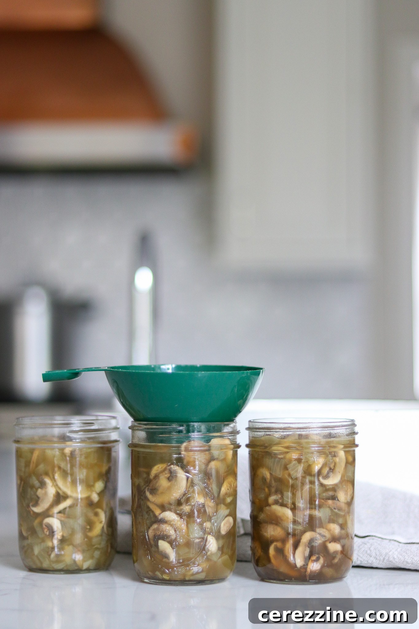 Pantry-Ready Mushroom Soup Base 7 Headspace for Canning Cream of Mushroom Soup