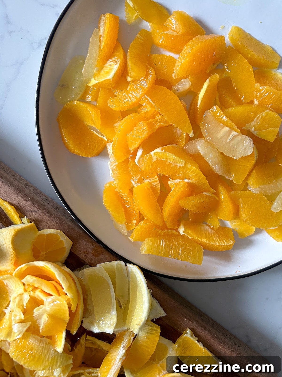 Sliced Oranges for Marmalade