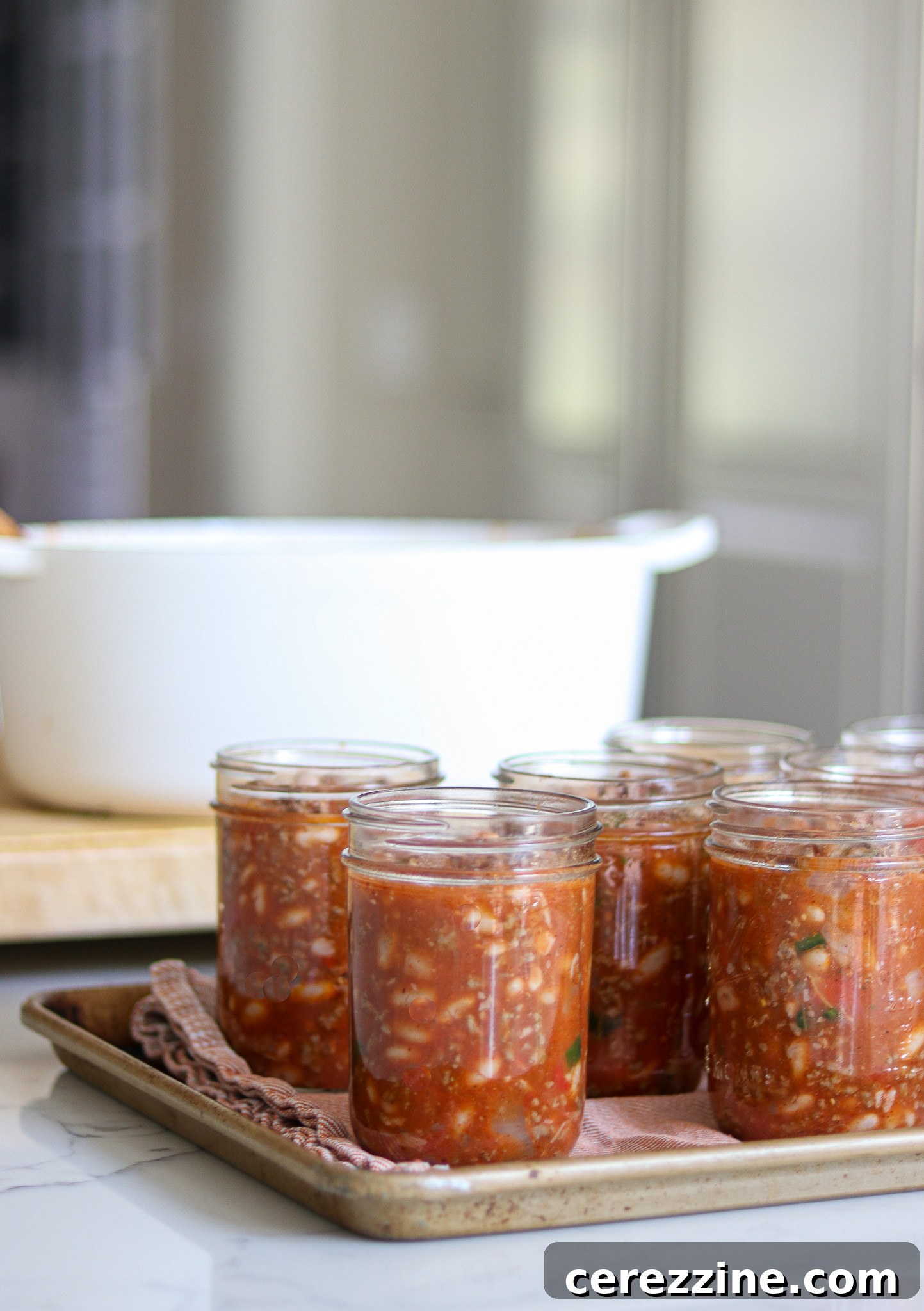 From Pot to Pantry: Canning Chili Con Carne 12 Filled Jars for Canning Chili