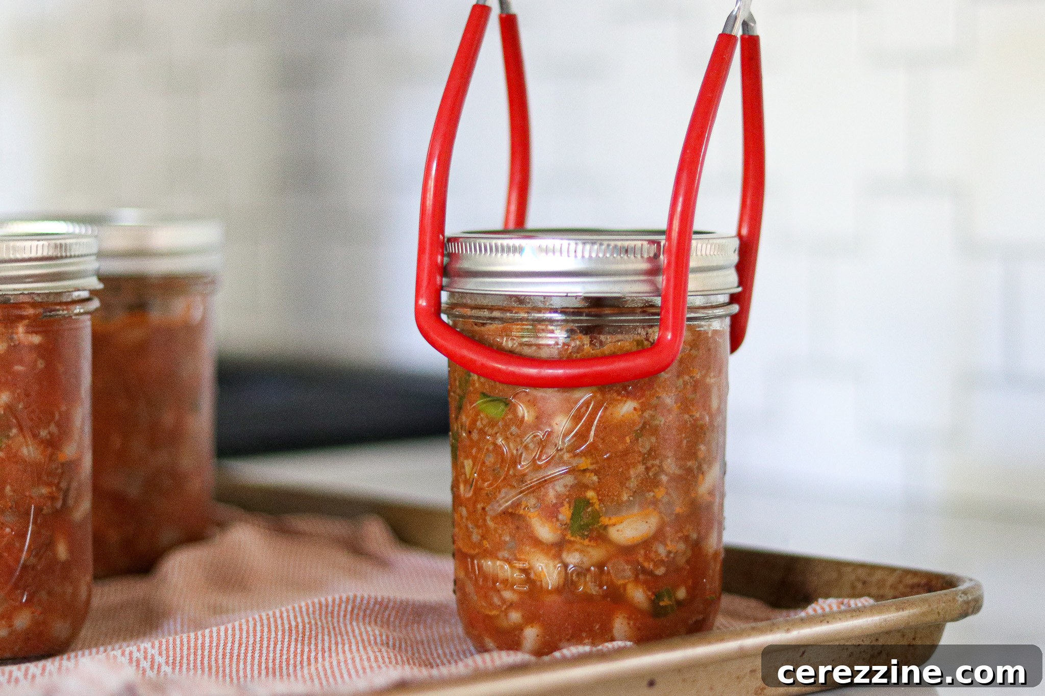 From Pot to Pantry: Canning Chili Con Carne 14 Jar lifter for canning chili