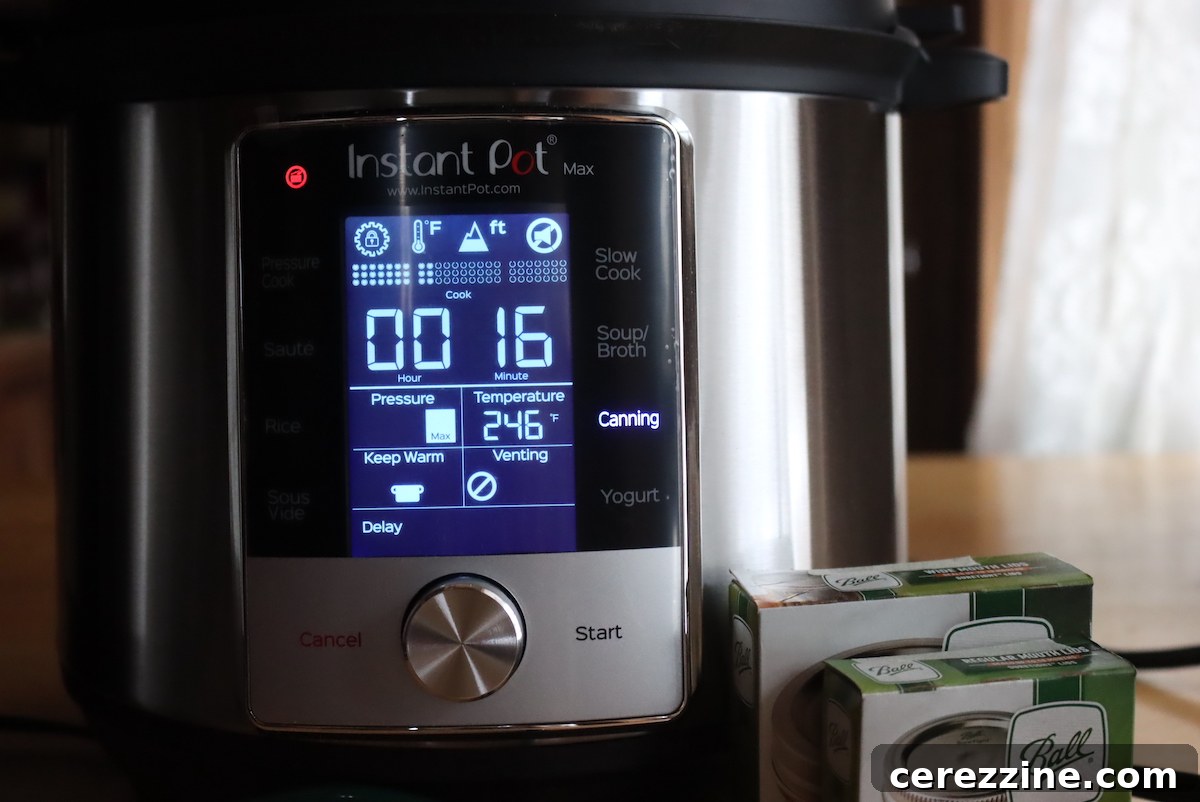 Instant Pot Max Calculated Temperature