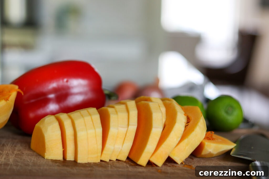 Reliable Recipe for Canned Thai Coconut Squash Soup 12 Chopping Squash for Soup