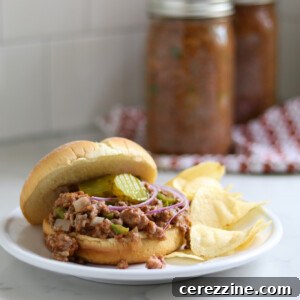 Canning Sloppy Joe Filling