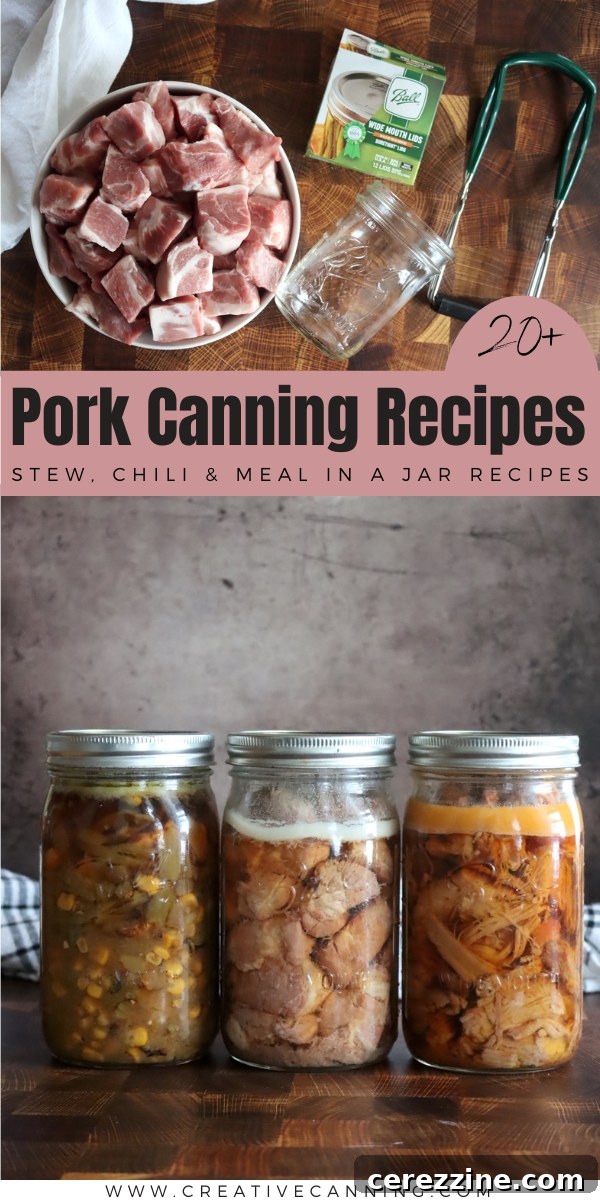 Pork Canning Recipes List