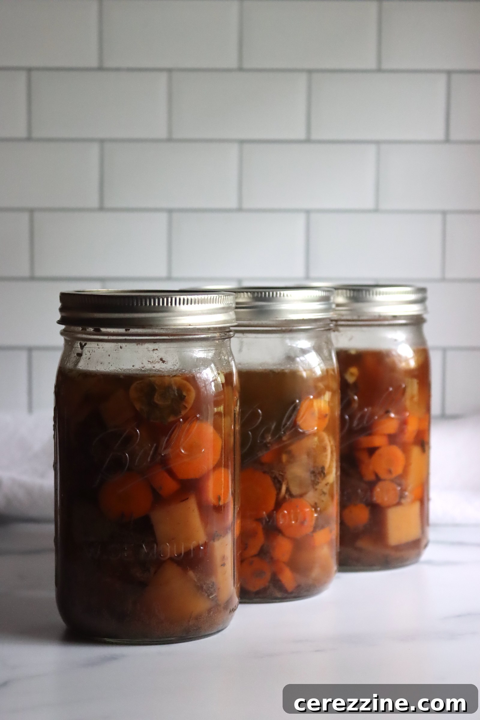 Pot Roast in Jars: A Canning Guide 7 Six jars of homemade canned pot roast ready for long-term storage in a pantry