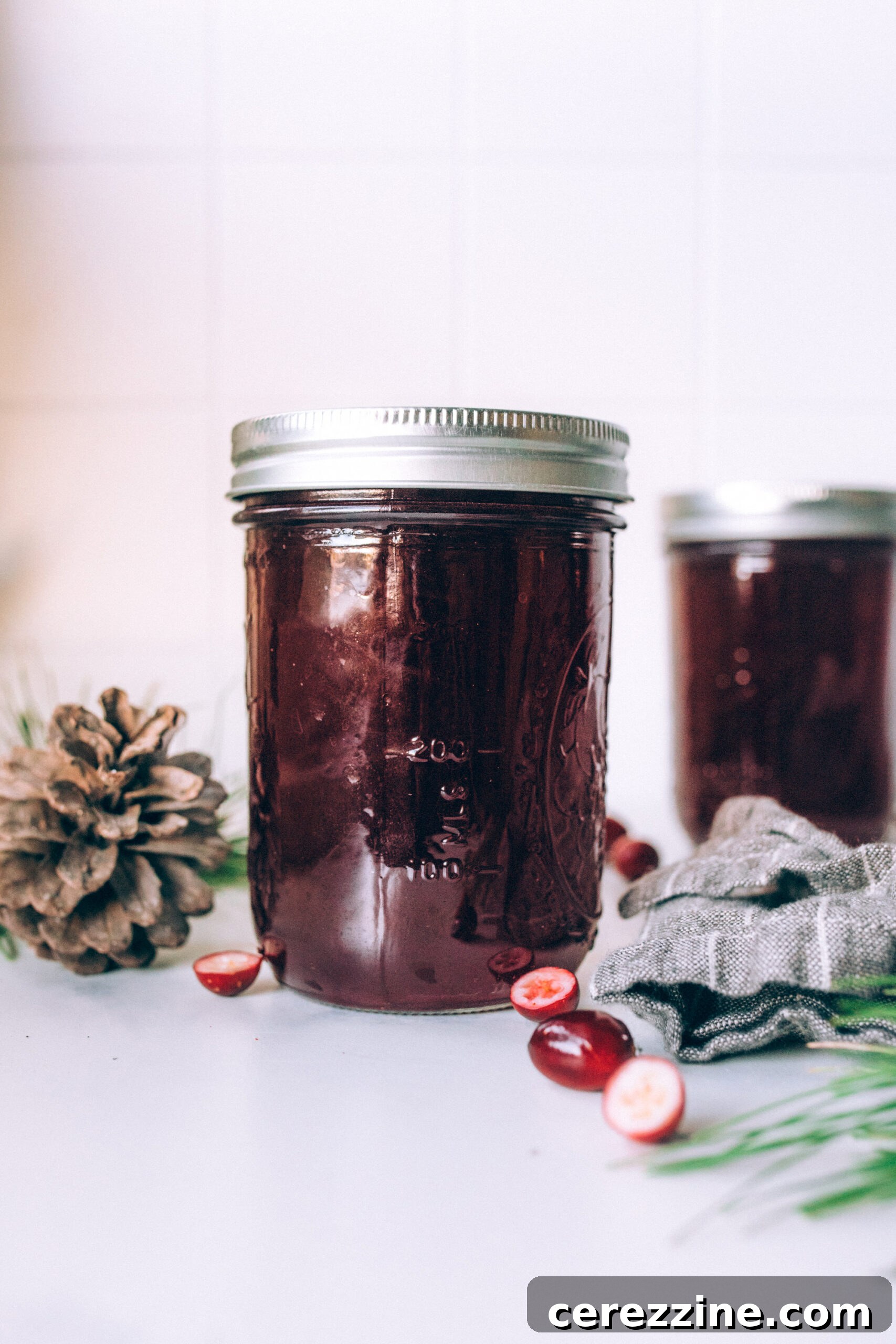 Jar of Cranberry Jelly