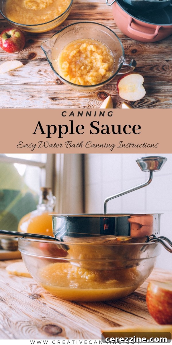 Sweet Harvest: Canning Applesauce 8 Water Bath Canning Applesauce