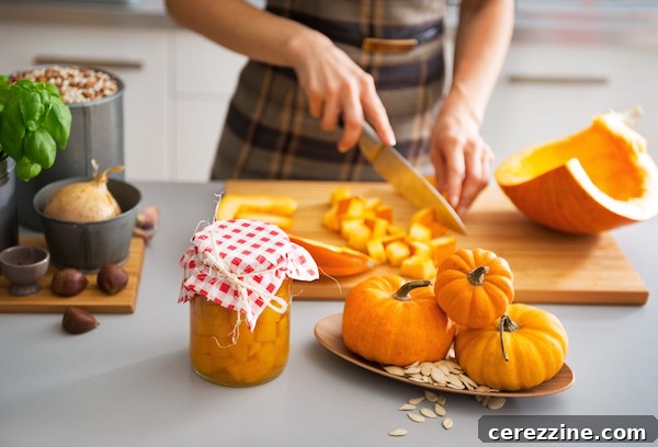 Canning Pumpkin at home