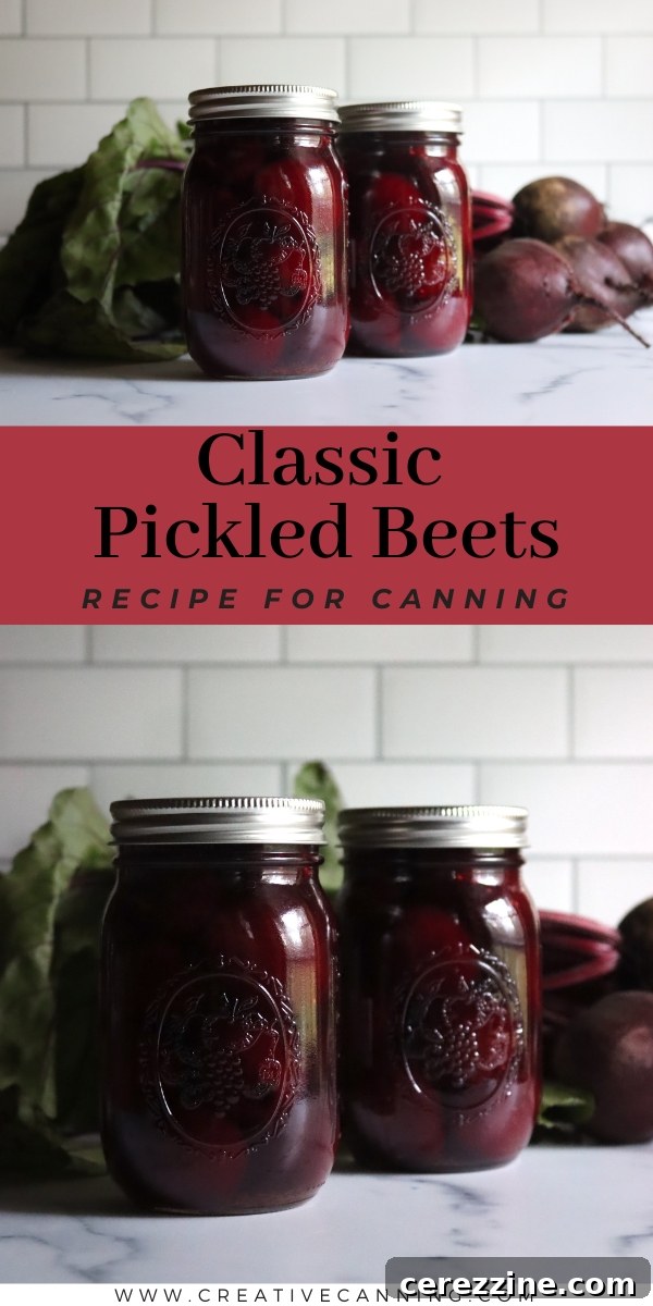 Classic Pickled Beets