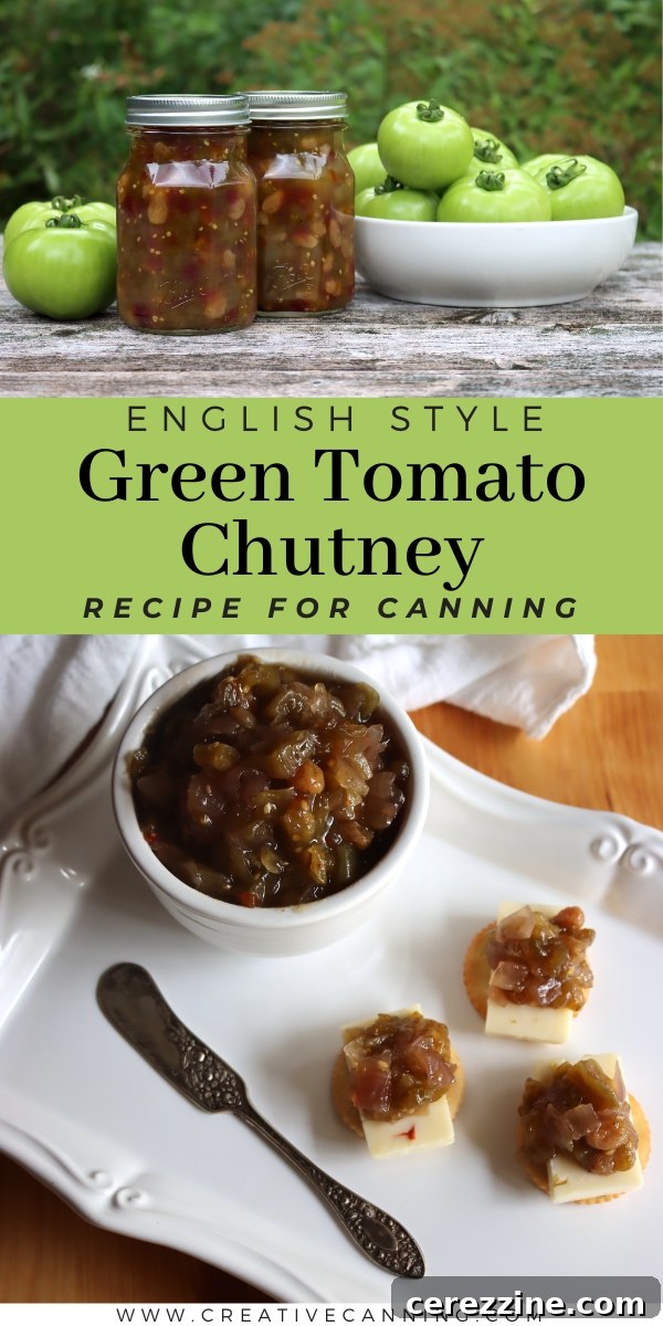 Green Tomato Chutney Recipe