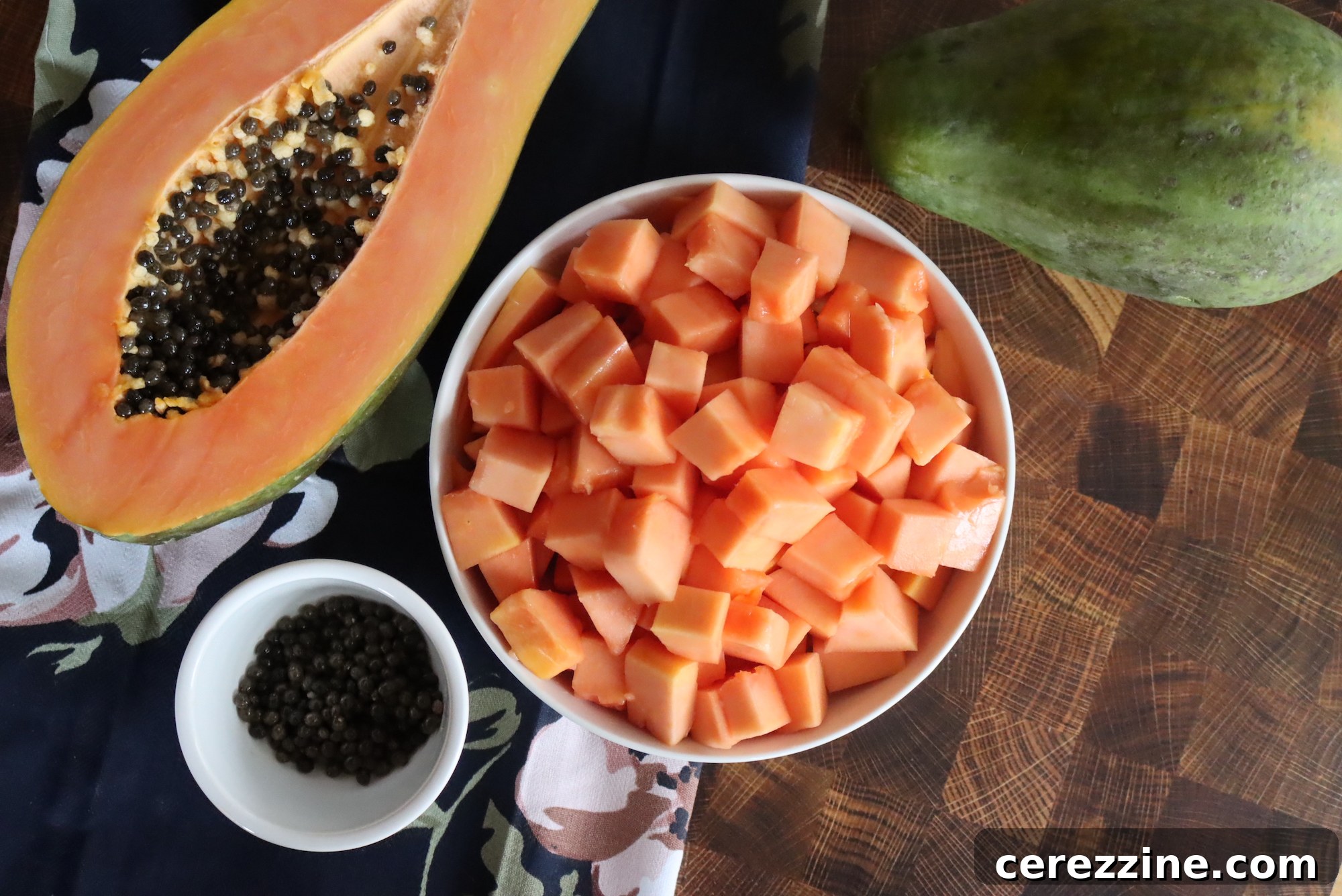 Homemade Canned Papaya 4 Prepared Papaya