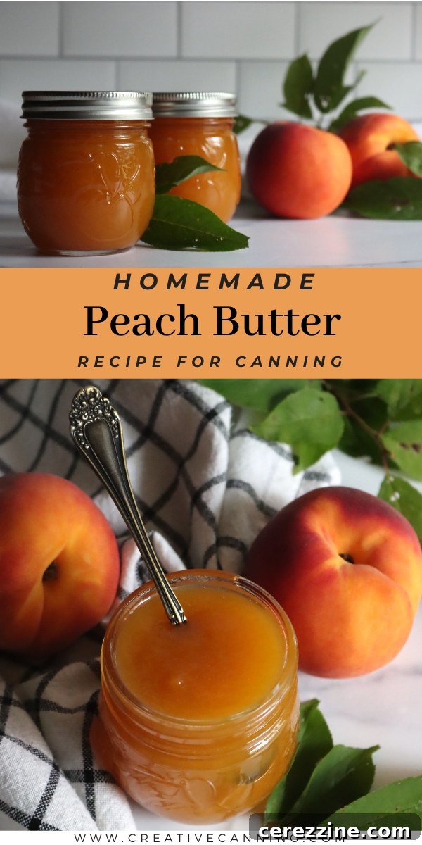 Velvet Peach Spread 8 Jar of Peach Butter Recipe for Canning