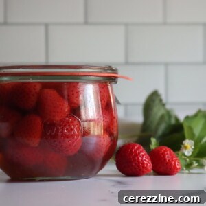 Pickled Strawberries