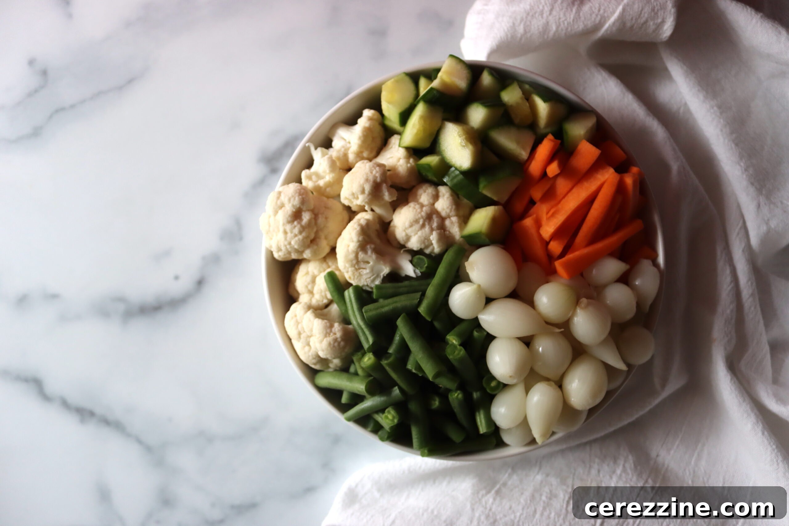 Piccalilli English Style Ingredients