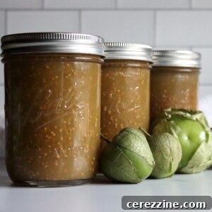 Canned Tomatillo Sauce