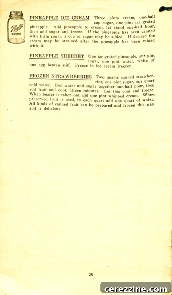 The Correct Method of Preserving Fruits pg. 28
