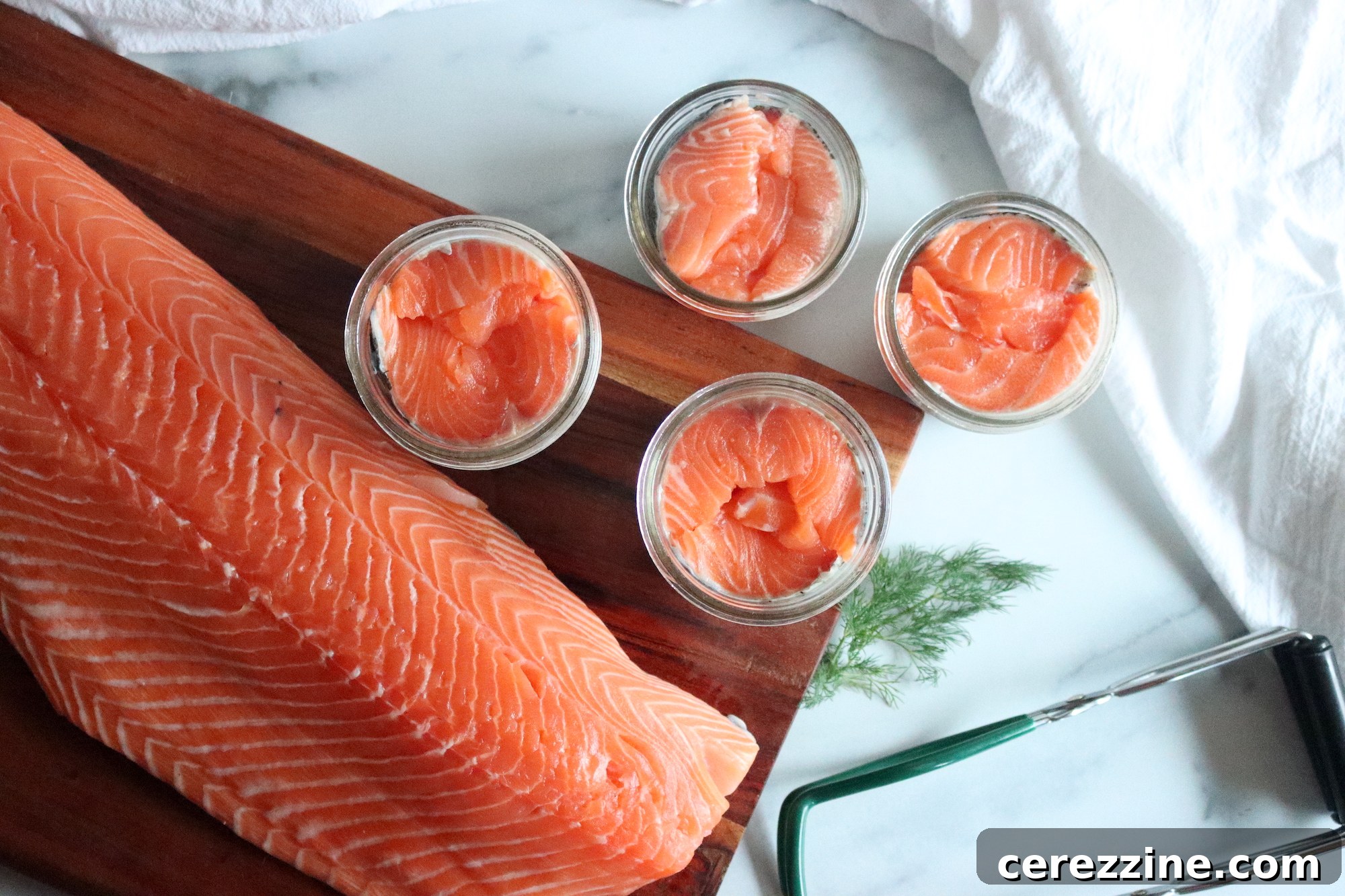 Mastering the Art of Canning Salmon 8 Sealing Jars of Salmon for Pressure Canning