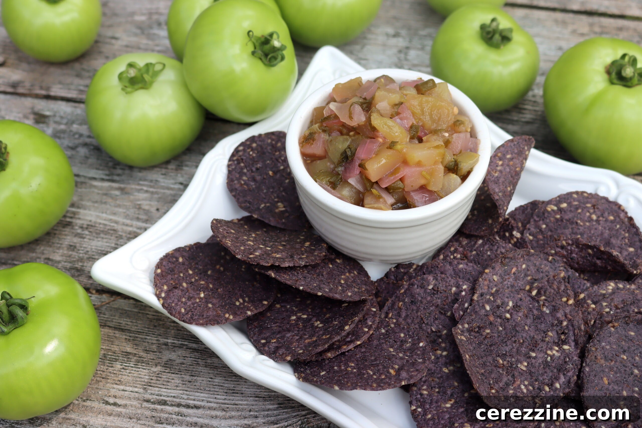Emerald Tomatillo Salsa 6 Green Tomato Salsa Verde