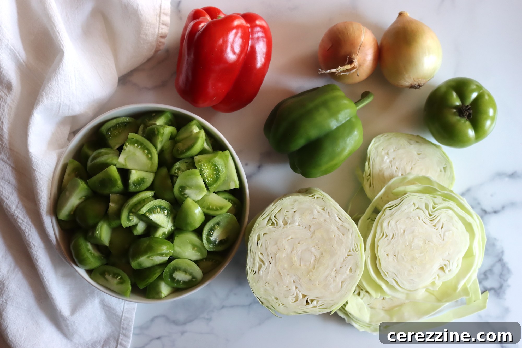 Southern Green Tomato Chow Chow 5 Ingredients for Southern Chow Chow