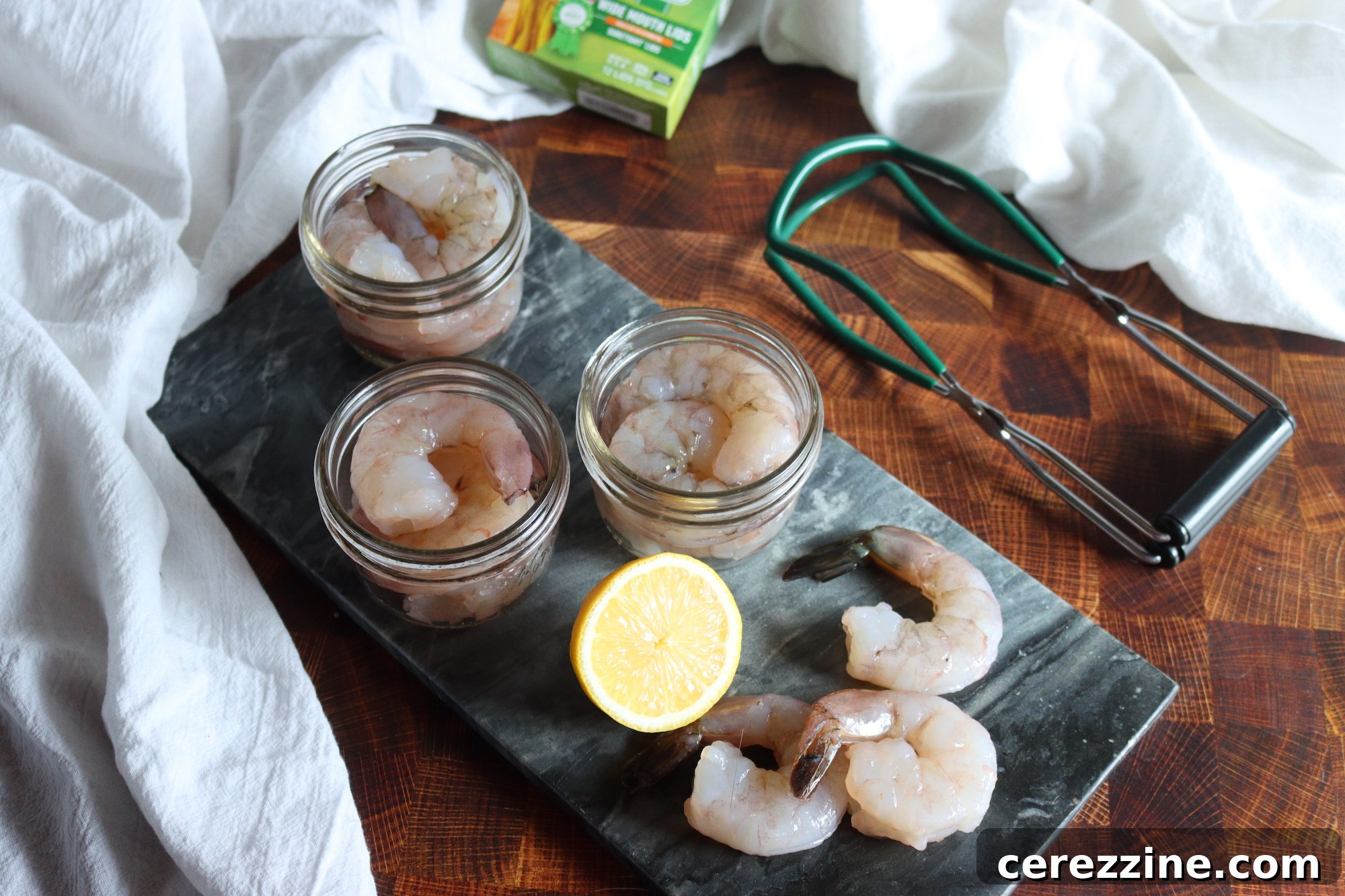 Canning Shrimp