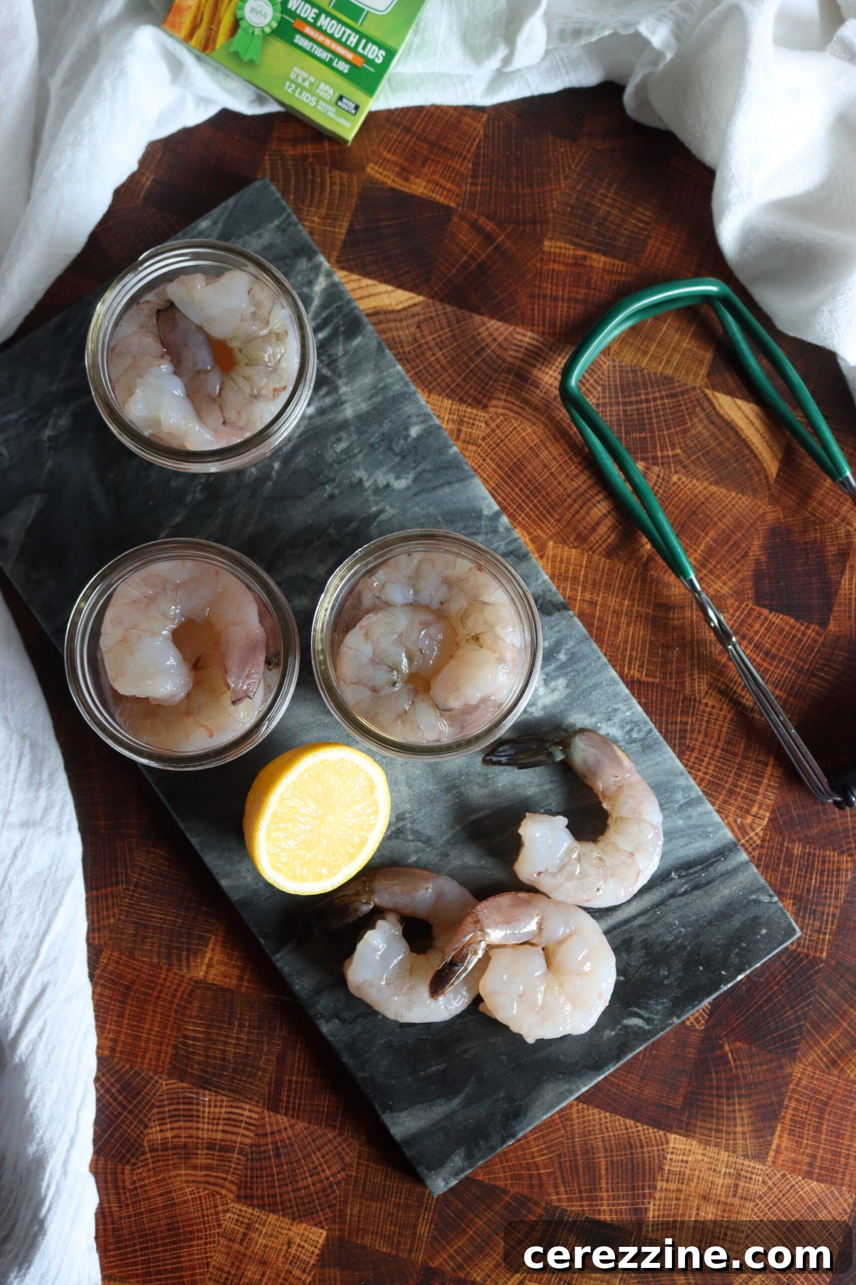 Canning Shrimp