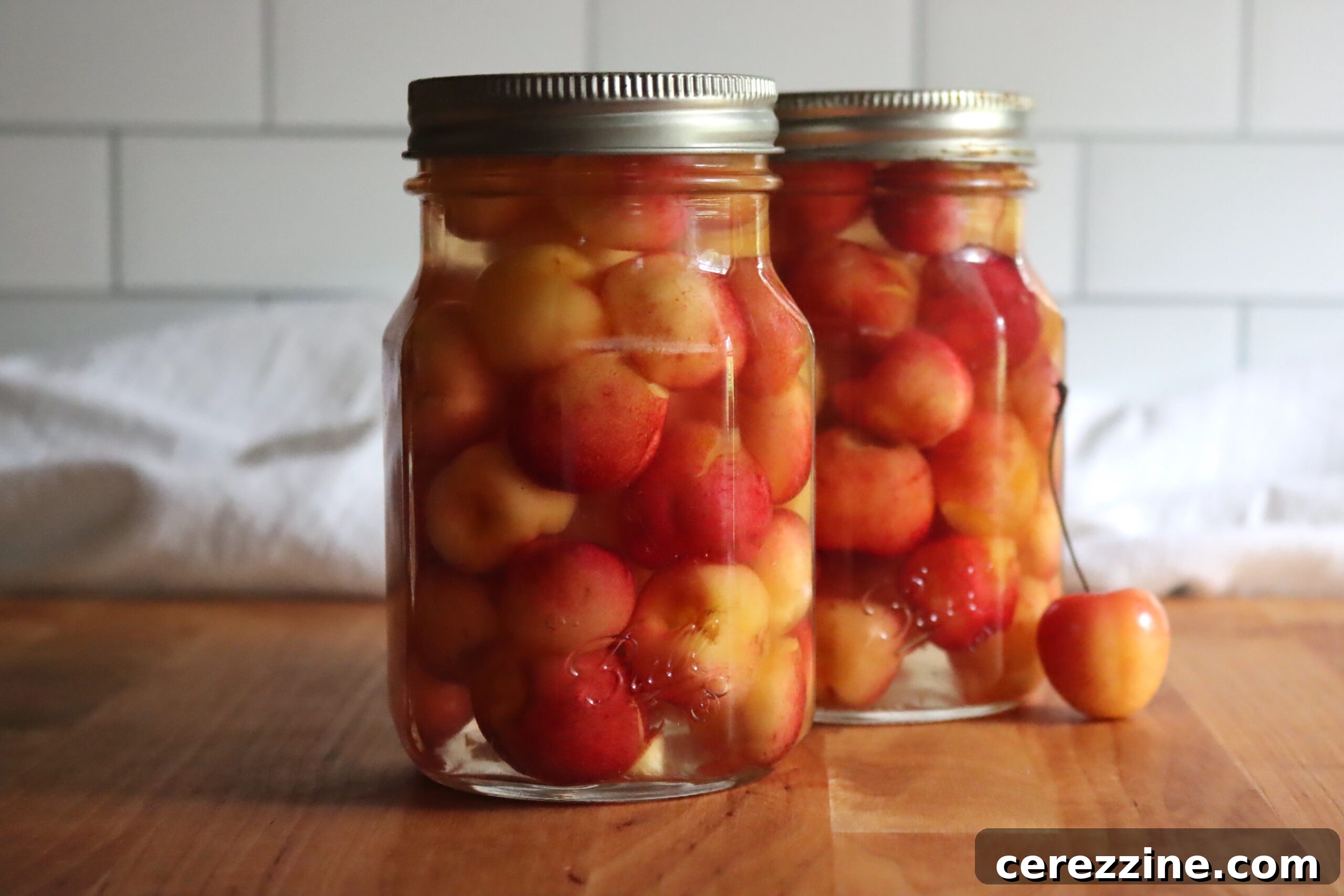 Canning Cherries