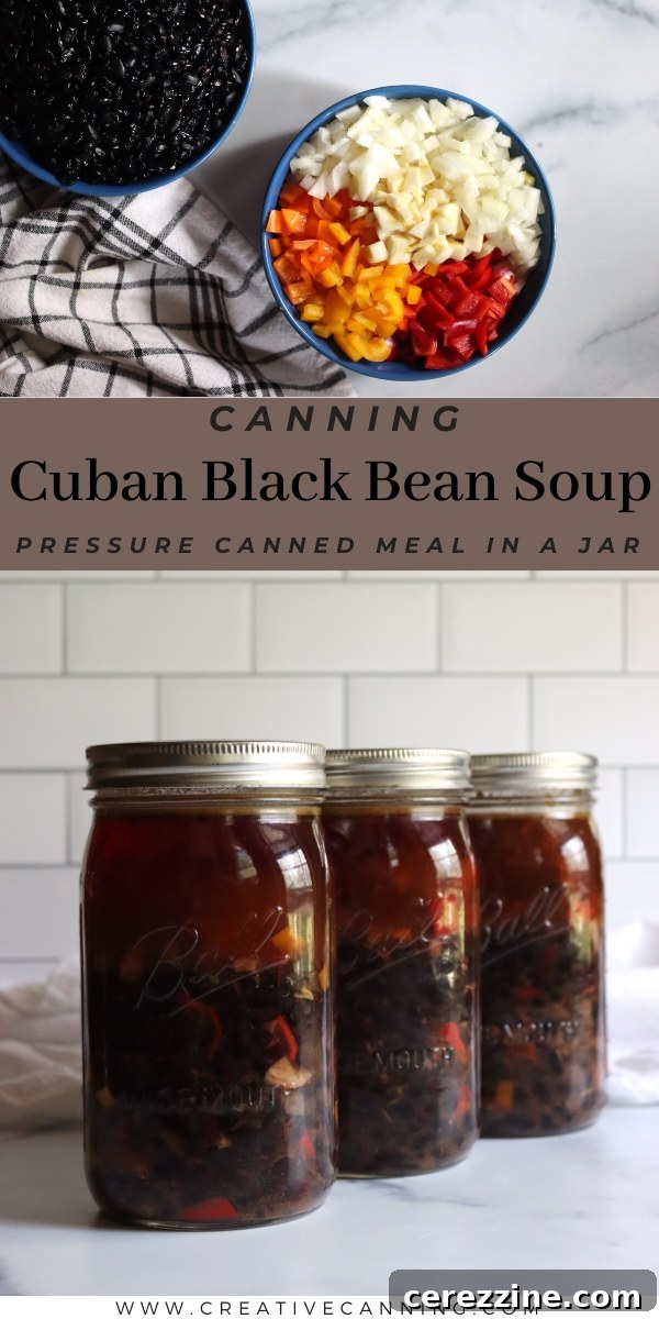 Preserving Authentic Cuban Black Bean Soup 6 Canning Cuban Black Bean Soup
