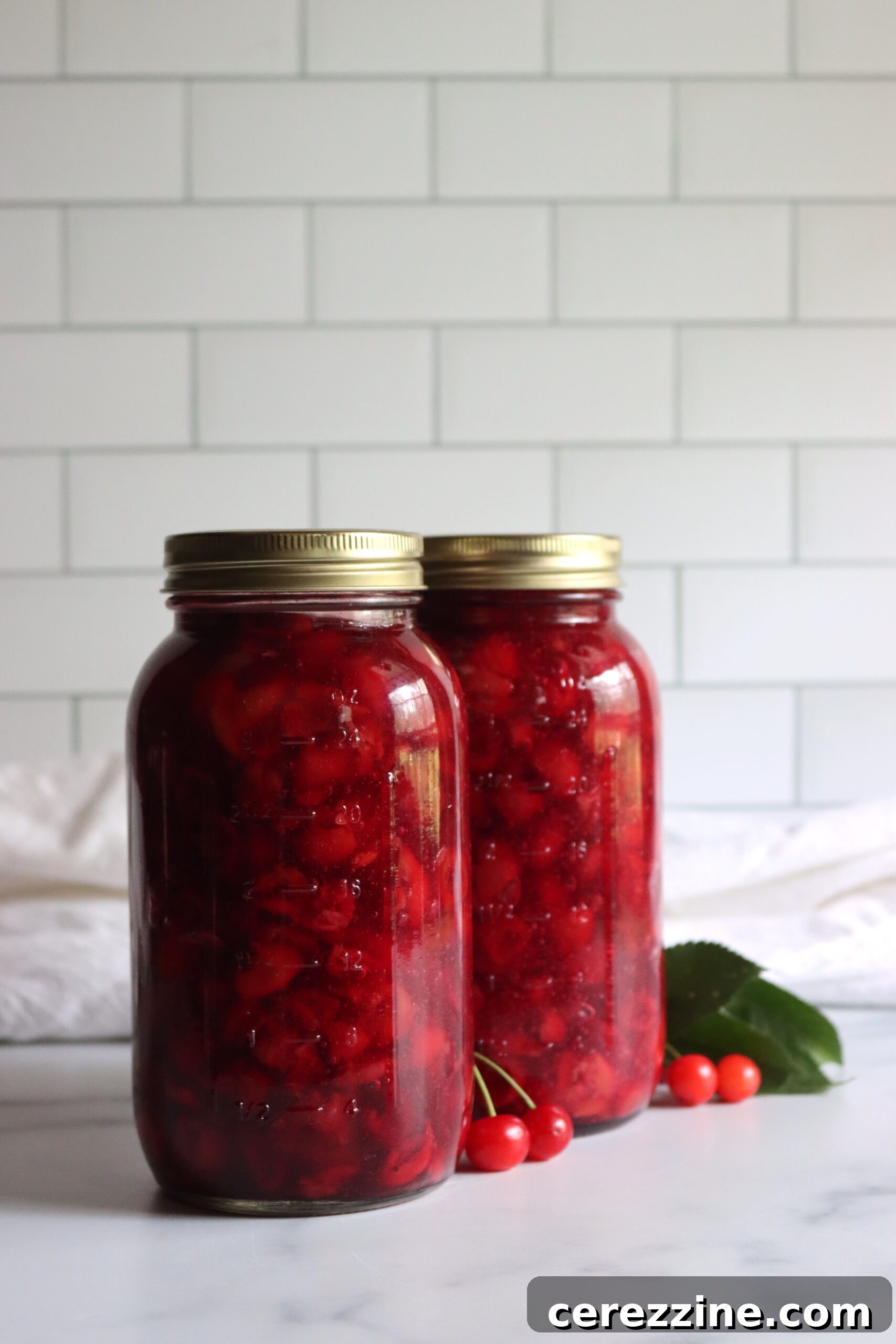 Homemade Canned Cherry Pie Filling 5 Cherry Pie Filling