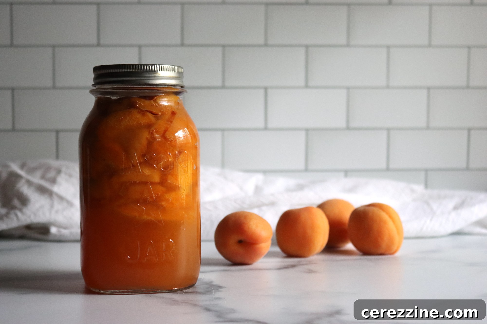 Home Canned Apricot Pie Filling