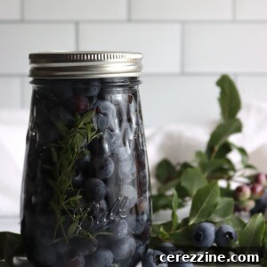 Homemade Pickled Blueberries Recipe