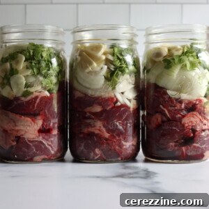 Canning Chipotle Beef Taco Meat