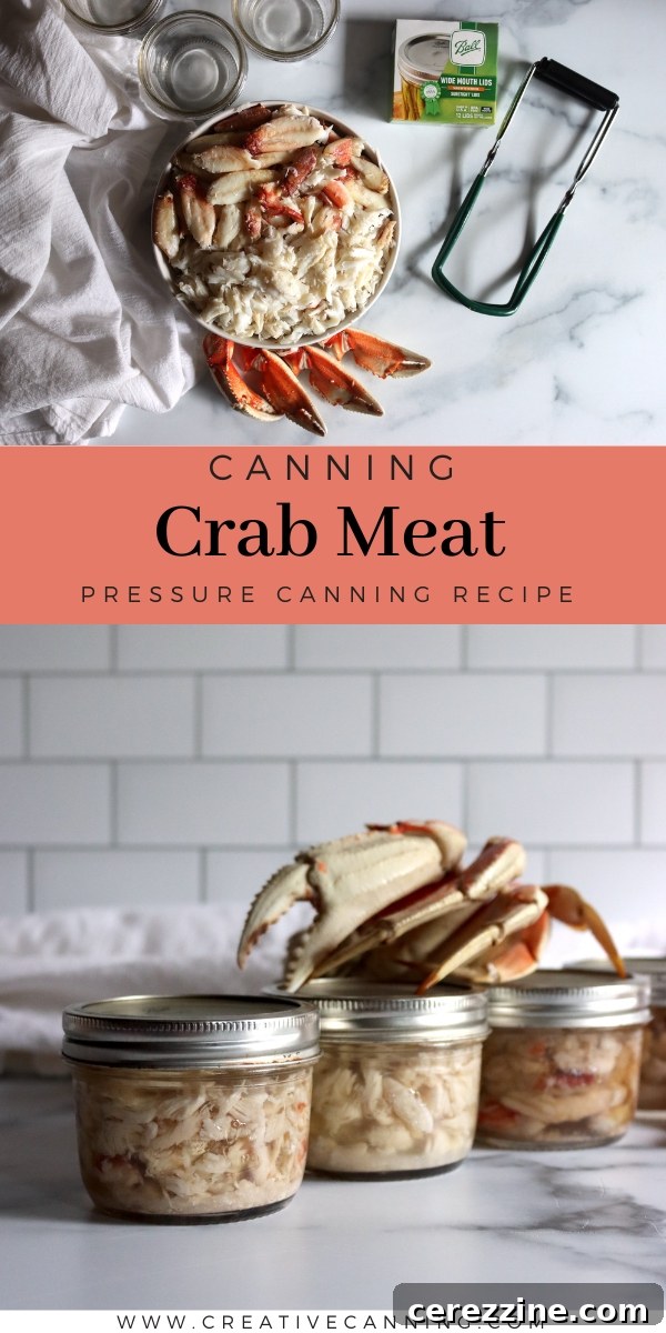 Canning Crab Meat