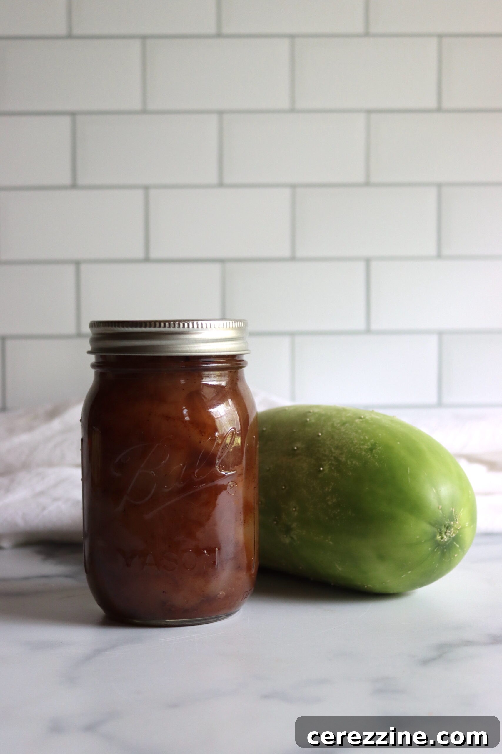 Grandmas Vermont Maple Cucumber Ribbons 3 Two jars of sweet maple cucumber tongue pickles