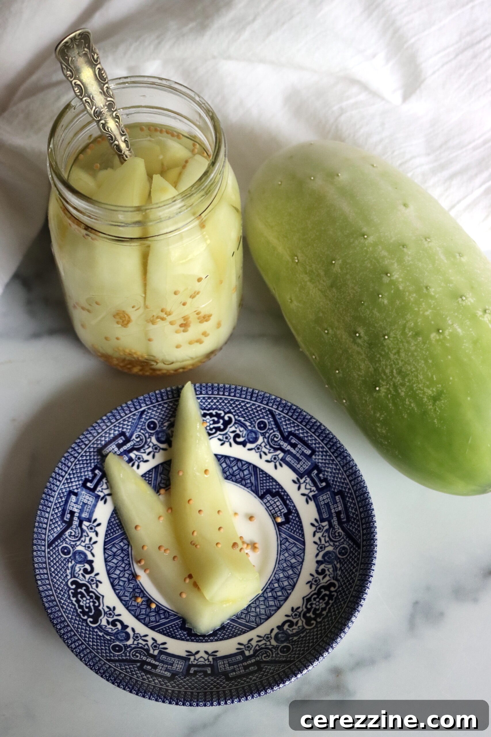 Senfgurken - Freshly canned German Mustard Pickles