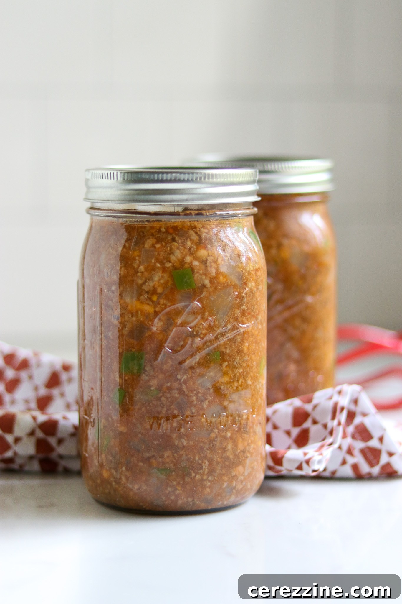 100+ Easy & Delicious Meal in a Jar Canning Recipes 7 Quart Jars of Home Canned Sloppy Joe Filling