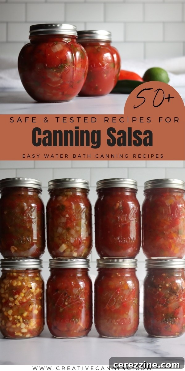 Salsa Canning Recipes List
