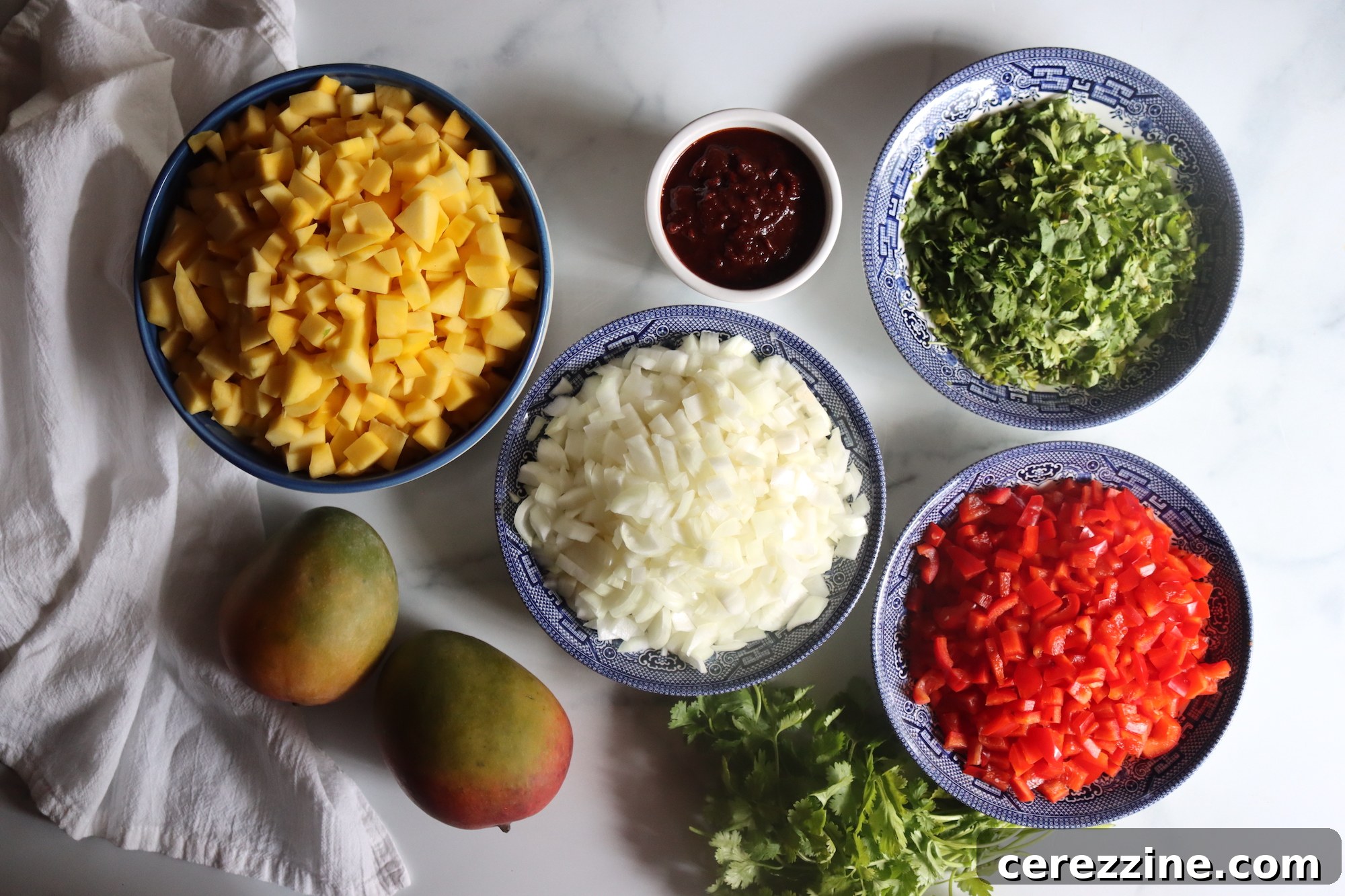 Mango Chipotle Salsa Ingredients