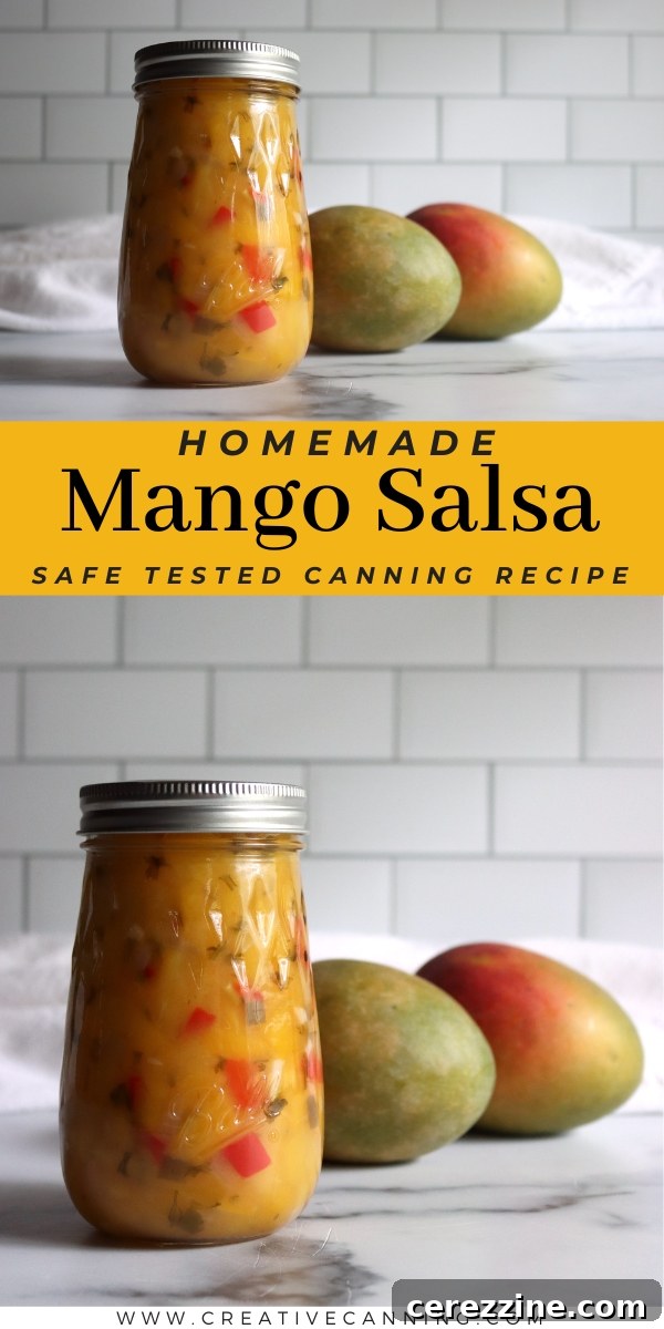 Mango Salsa Canning Recipe