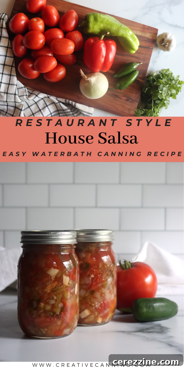 Restaurant Style House Salsa