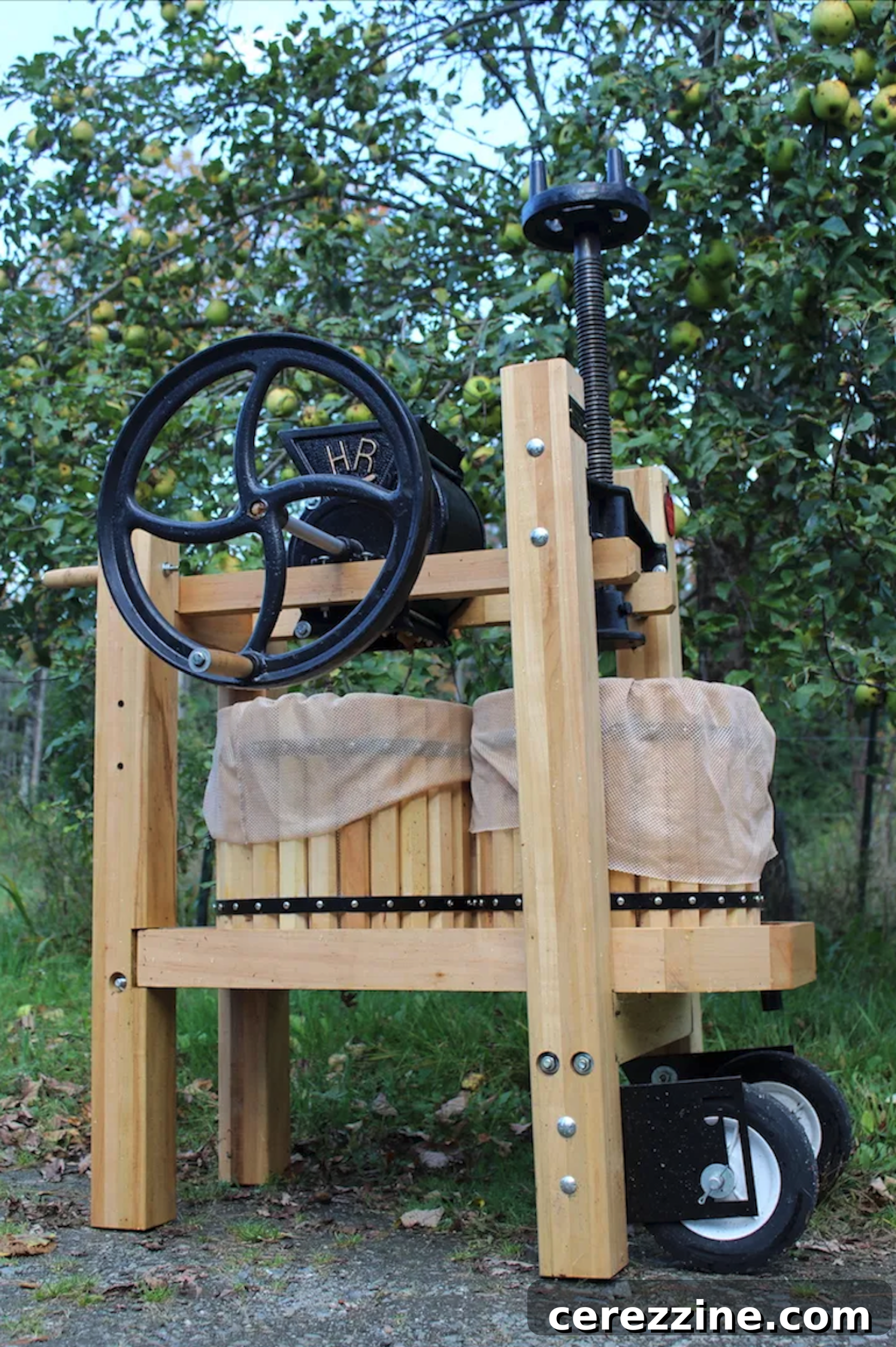 Double Barrel Cider Press