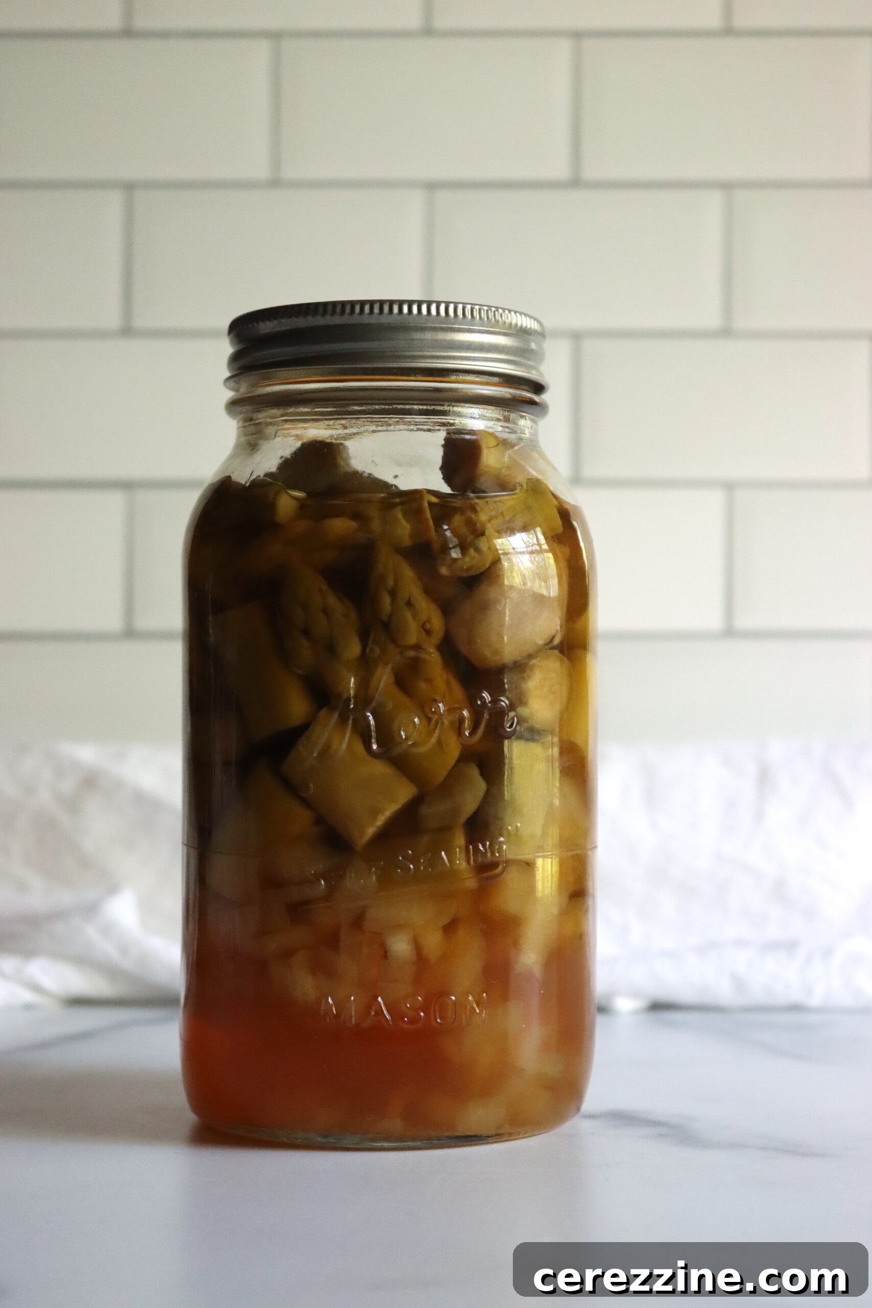 Preserving Asparagus Soup Starter 5 Canning Asparagus Soup Base - Finished Product