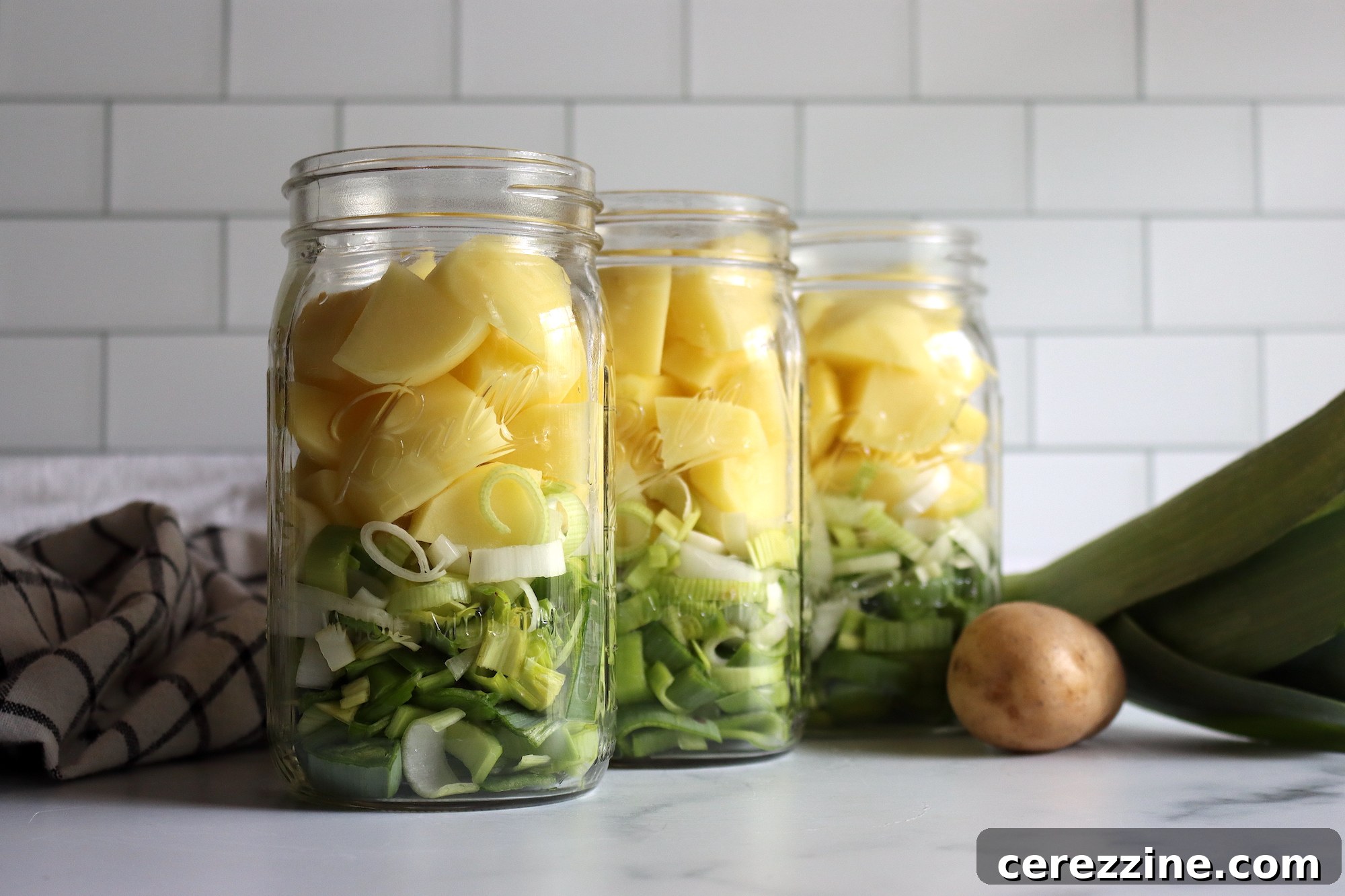 Preserving Homemade Potato Leek Soup 5 Canning Potato Leek Soup Base