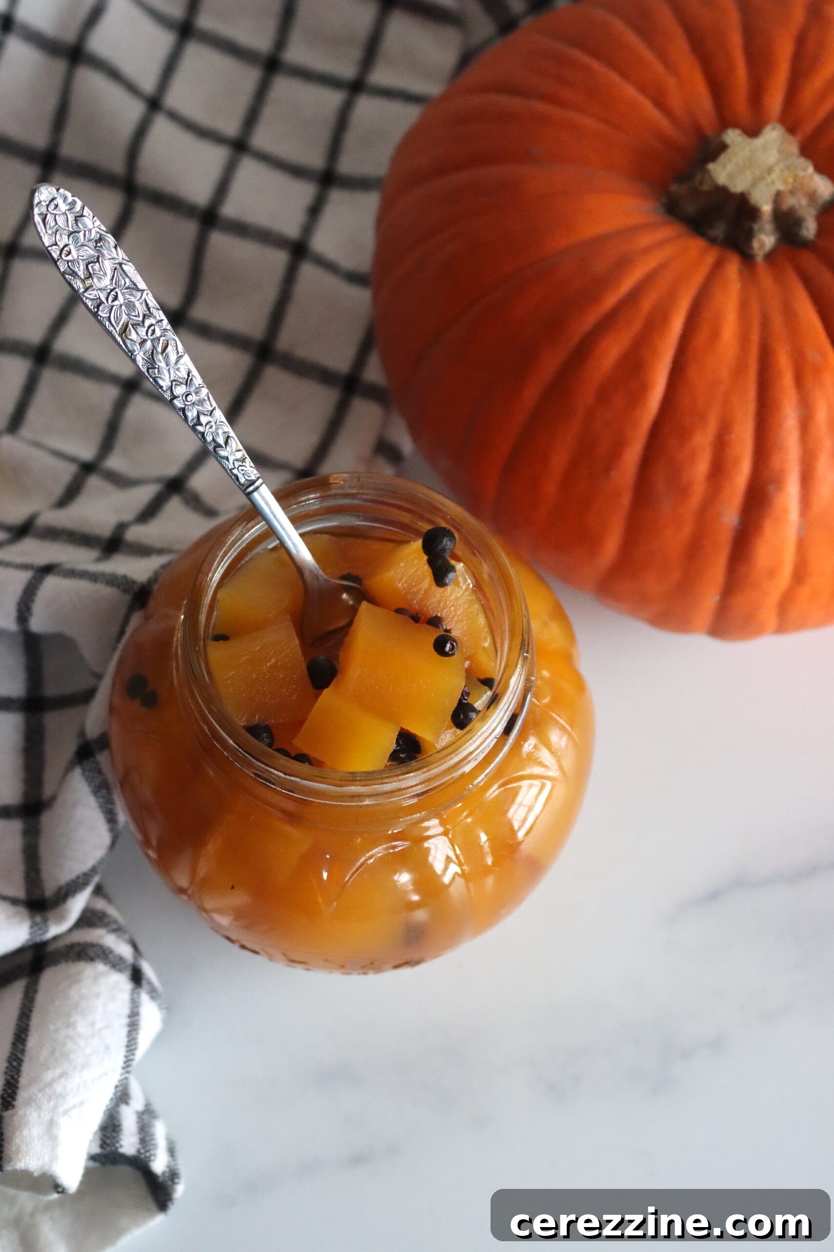 Pickled Pumpkin in Jar